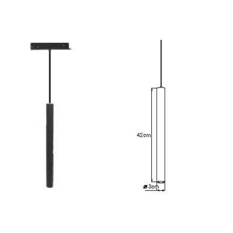 Surface mounted magnetic LED track light